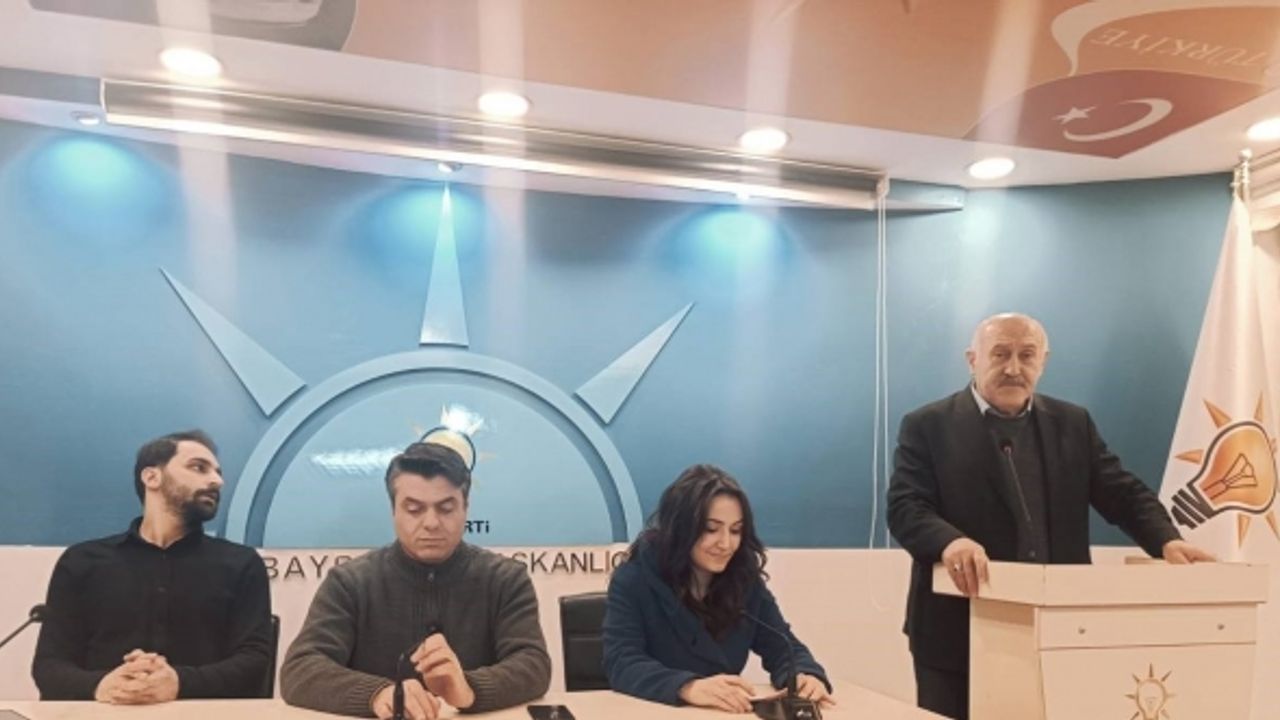 AK Parti Bayburt İl Başkanı Polat görevinden istifa etti