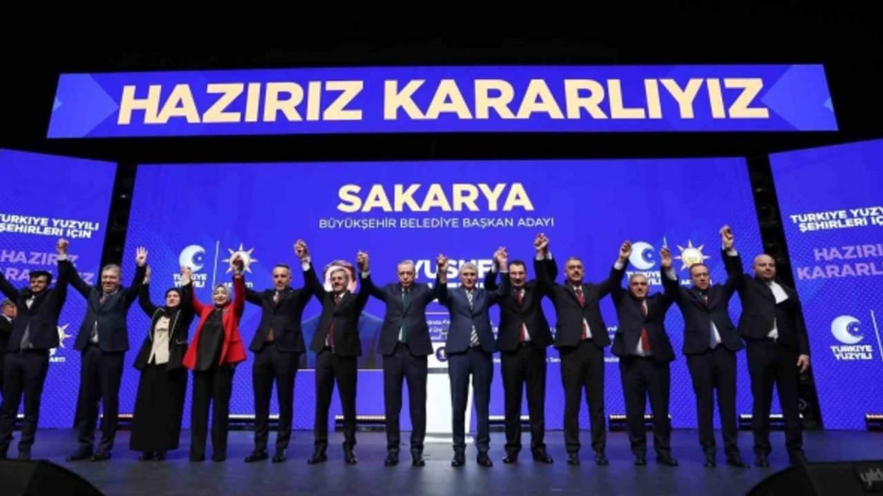 AK Parti Sakarya Büyükşehir Belediye Başkan Adayı Yusuf Alemdar oldu.