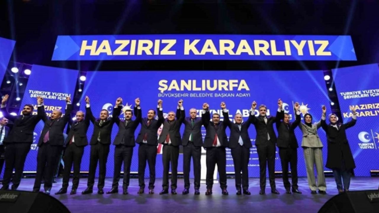 AK Parti Şanlıurfa Büyükşehir Belediye Başkan Adayı Zeynel Abidin Beyazgül oldu.