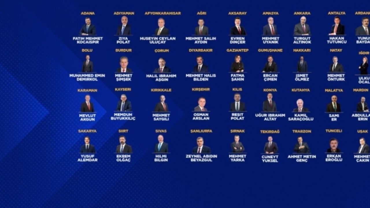 AK Parti’de 17’si büyükşehir olmak üzere 48 ilin belediye başkan adayları açıklandı