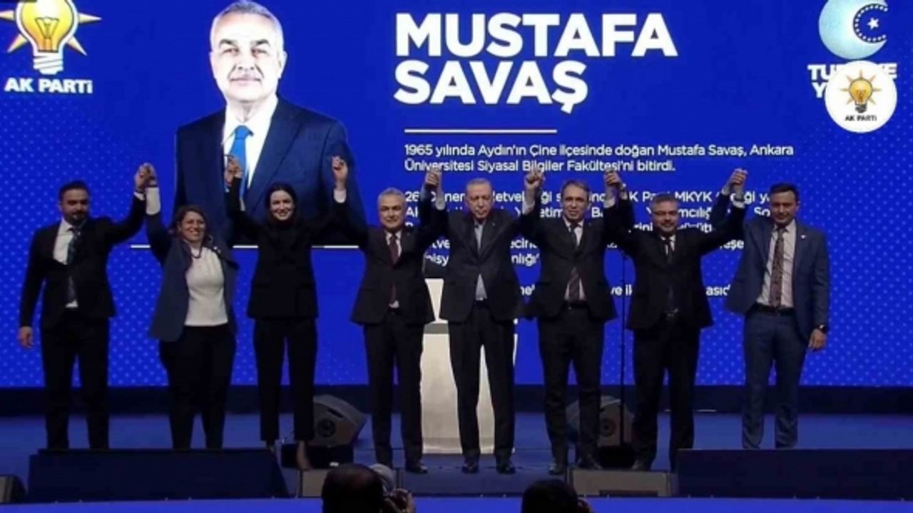 AK Parti’nin Aydın Büyükşehir Belediye Başkan Adayı ’Savaş’ oldu