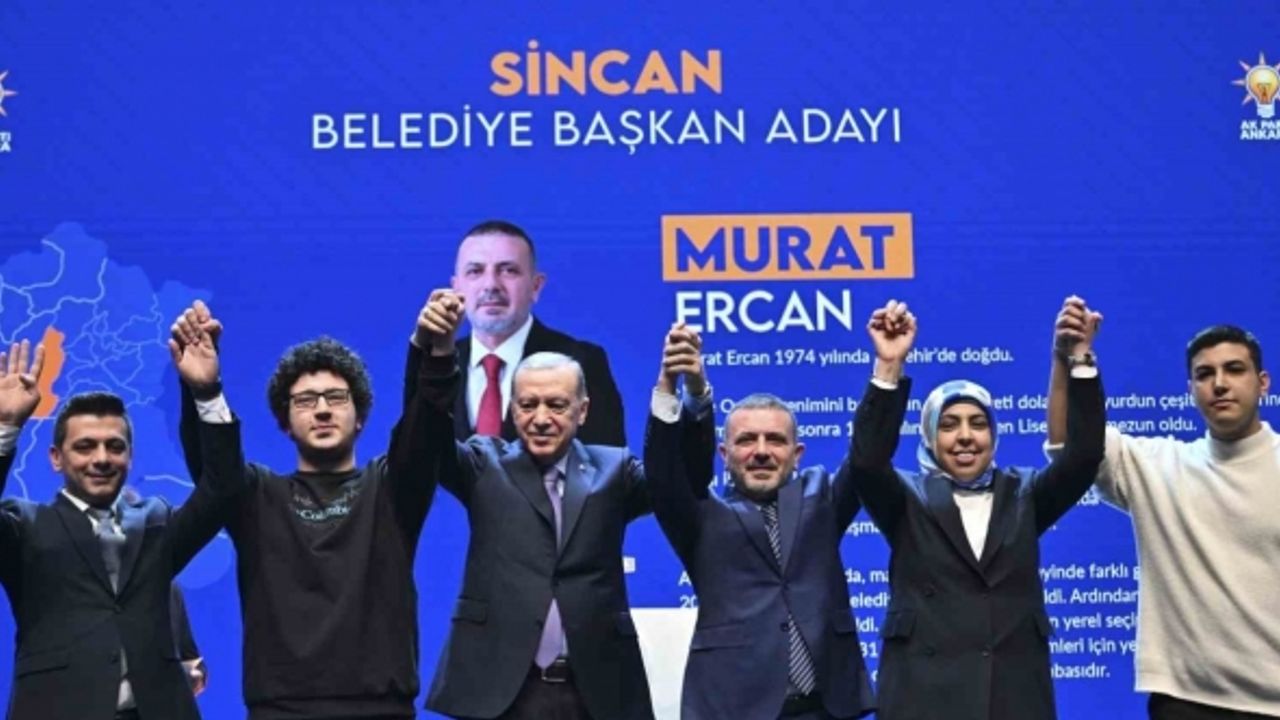 AK Parti’nin Sincan Belediye Başkan adayı Ercan: "Sincan’ımızda yeni başarı hikayeleri yazmaya söz veriyoruz"