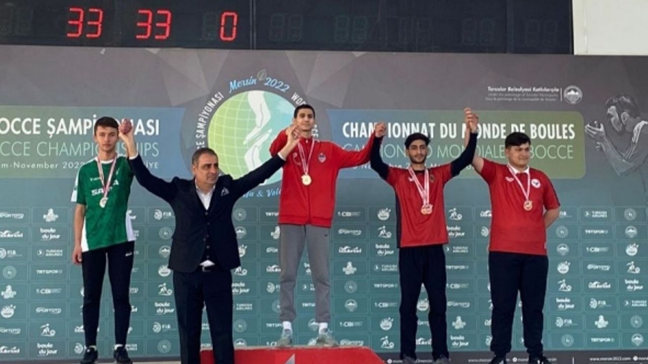 Alaçamspor Bocce Takımı, Raffa Türkiye Şampiyonası’ndan derecelerle döndü