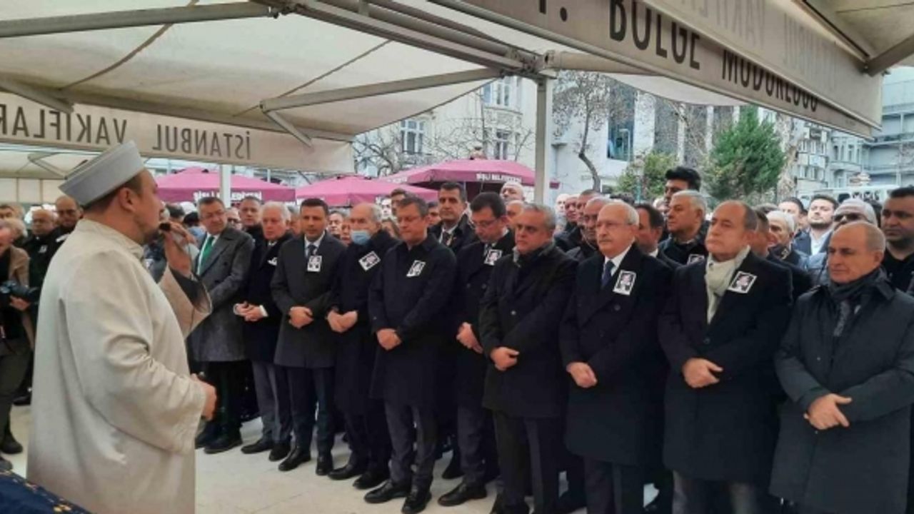 Altan Öymen’in eşi Aysel Öymen son yolculuğuna uğurlandı
