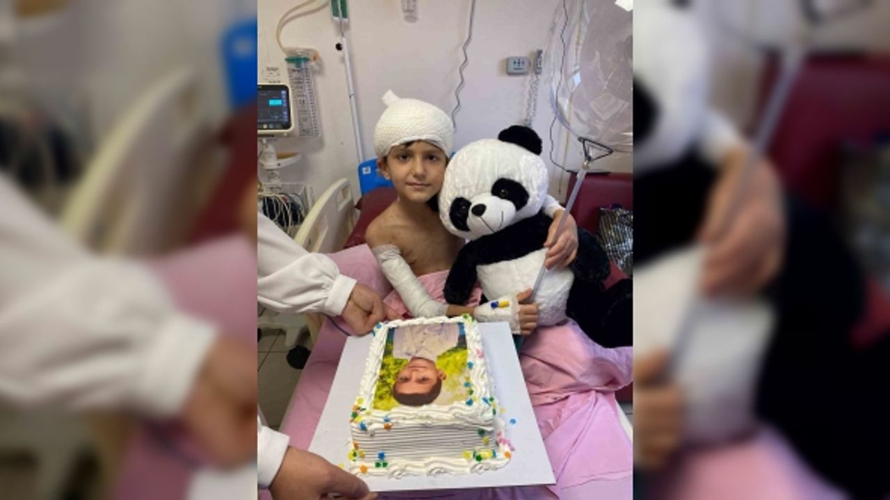 Ankara’da köpeklerin saldırısına uğrayan Tunahan’a doğum günü sürprizi