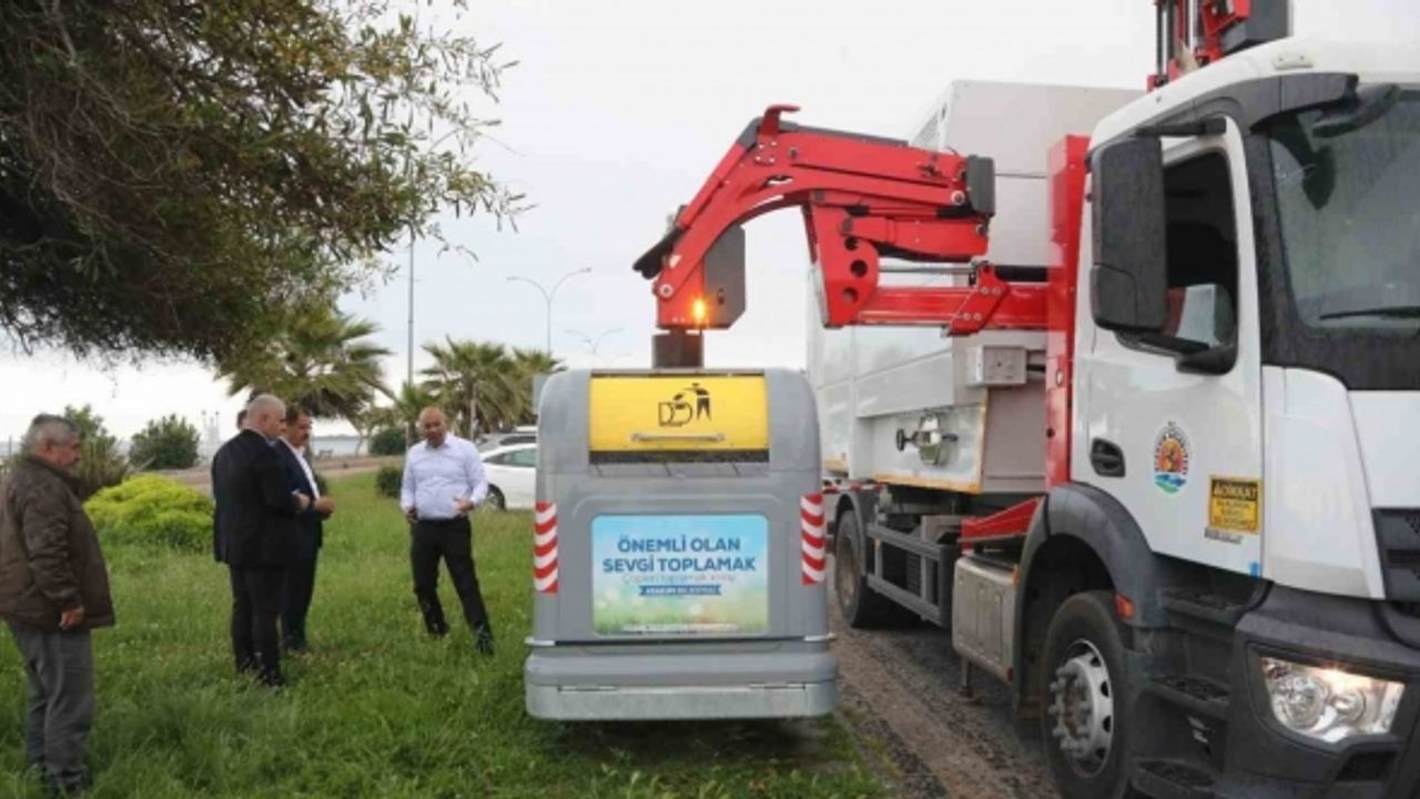 Atakum’da 4 yılda 265 bin ton çöp toplandı