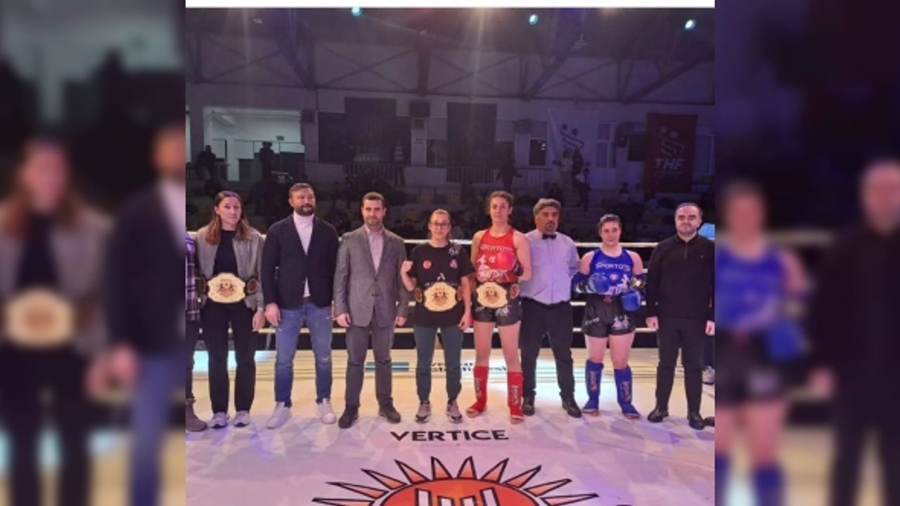 Aydınlı sporcu Atalay 2023 Muaythai Süper Lig şampiyonu oldu