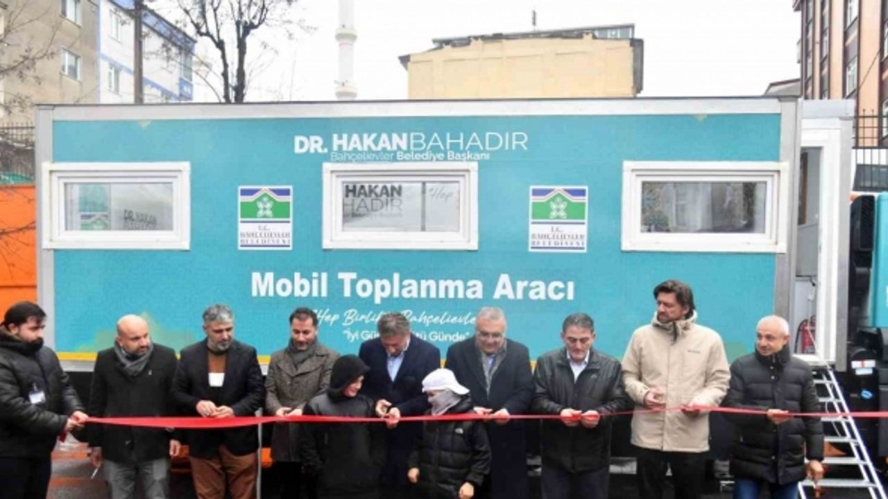 Bahçelievler’de Mobil Toplanma ve Taziye Aracı’nın açılış töreni yapıldı