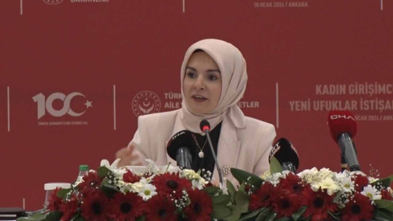 Bakan Göktaş: “Girişimci kadınlar için bir WEB sitesi hazırlıyoruz”