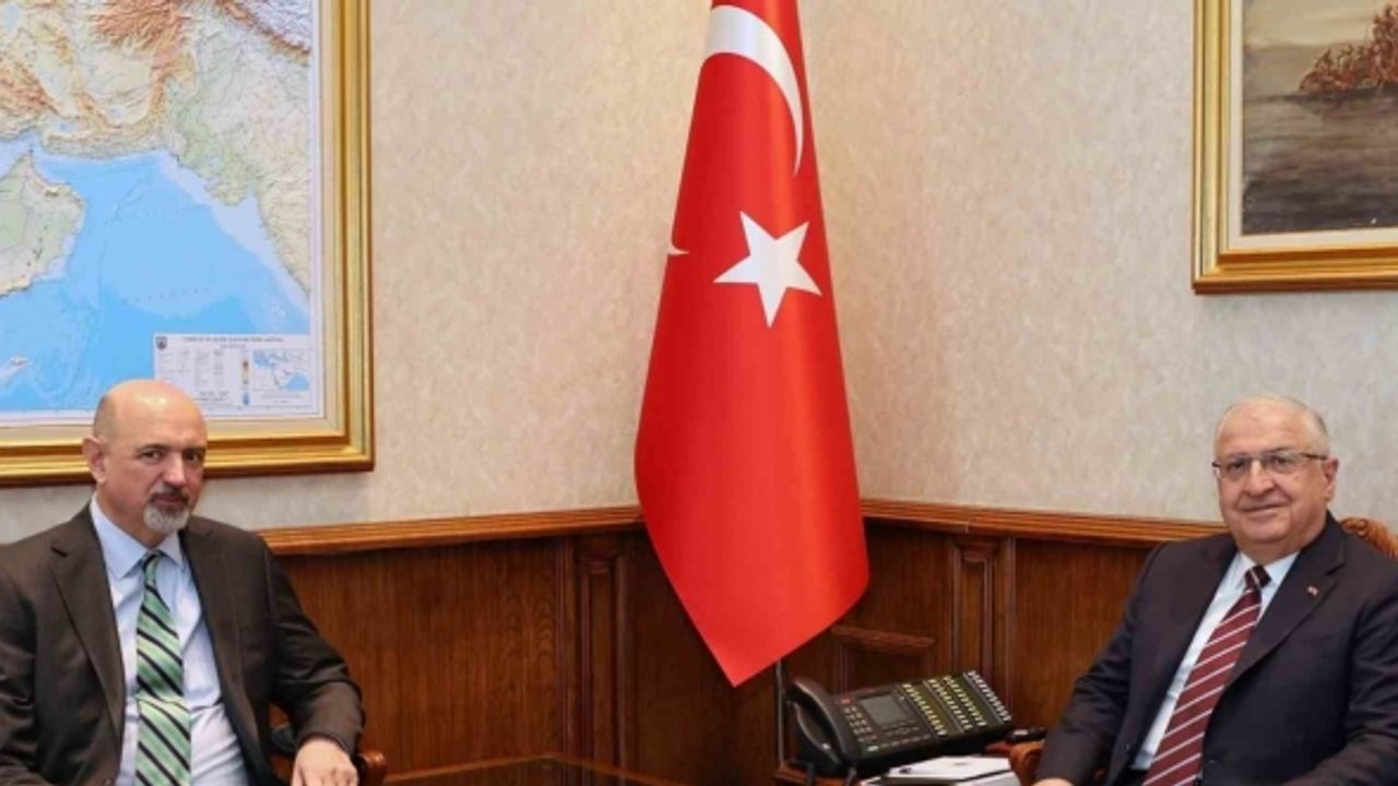 Bakan Güler, Avustralya Büyükelçisi Armitage’i kabul etti