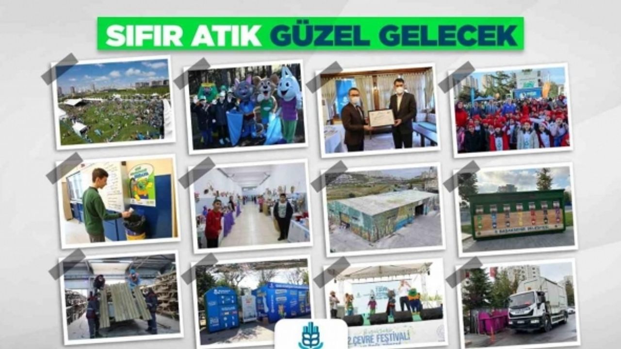 Başakşehir’de 2023 yılında tonlarca sıfır atık ekonomiye kazandırıldı
