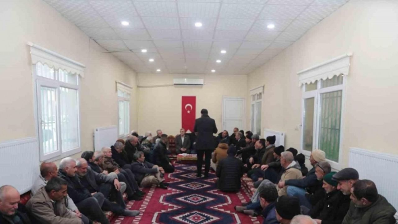 Başkan Beyazgül inşaat ve yapıcılar derneği ile  bir araya geldi