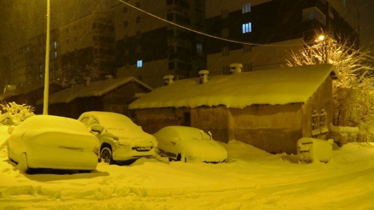 Bitlis’te kar yağışı etkisini arttırdı