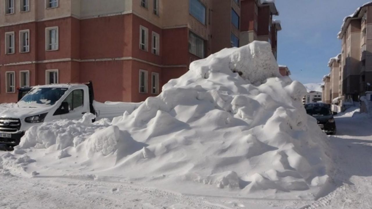 Bitlis’te kar yağışı ve soğuk hava etkili oldu