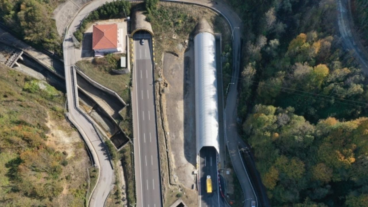 Bolu Dağı Tüneli İstanbul istikametinde tünel tüpü 60 metre uzatılacak