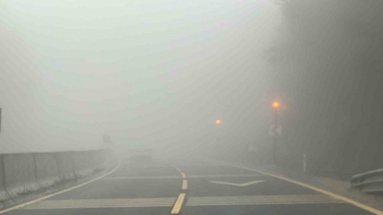 Bolu Dağı’nda görüş mesafesi 20 metreye düştü