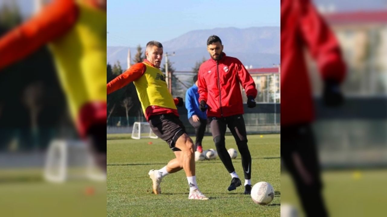 Boluspor, Ankara Keçiörengücü maçı hazırlıklarını sürdürdü