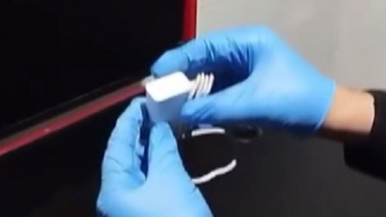 Bu kadarına pes dedirtecek görüntü: Şarj aletinde uyuşturucu bulundu