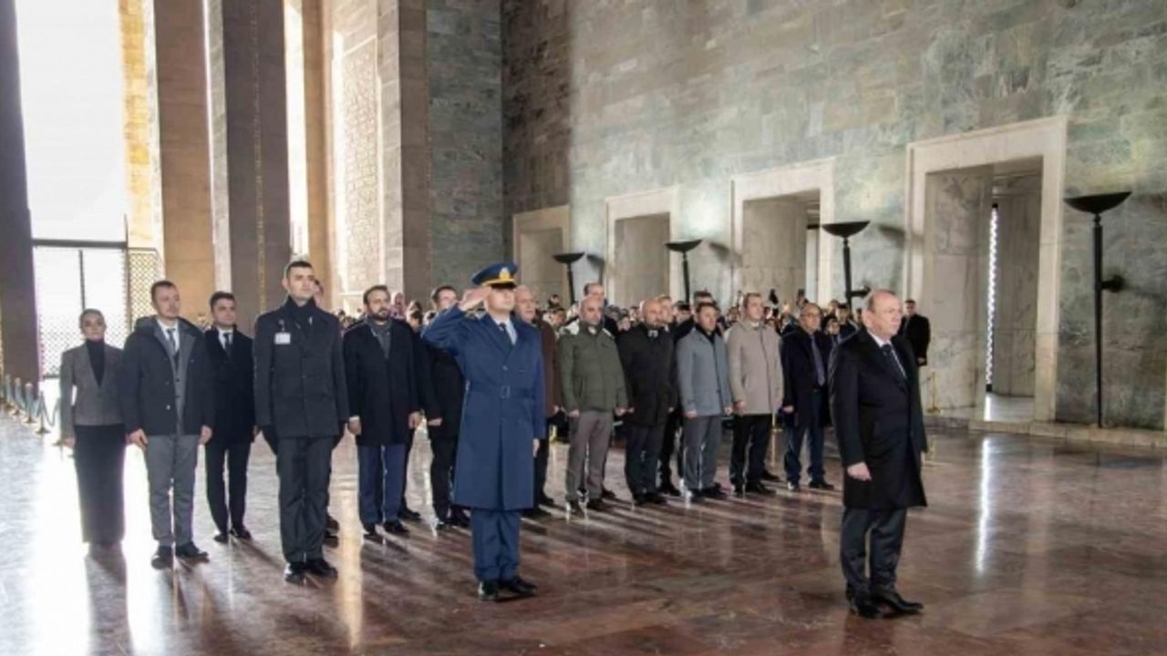 Bursa Ticaret Borsası, 100. yılında Anıtkabir’i ziyaret etti