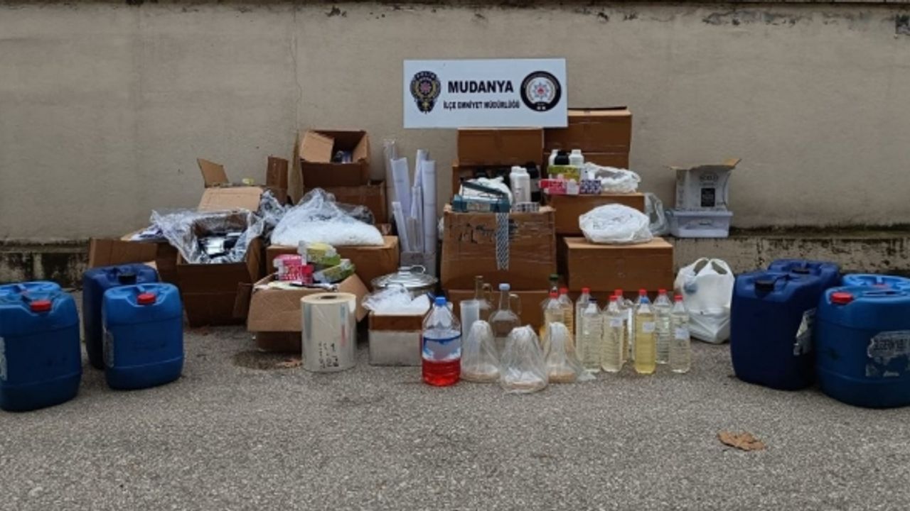 Bursa’da 1 milyon TL değerinde kaçak likit ele geçirildi