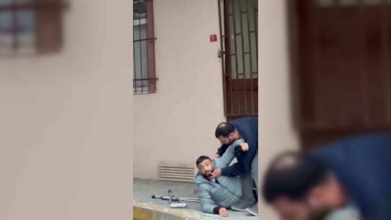 Büyü yapıldığını iddia ederek kendini yerden yere attı