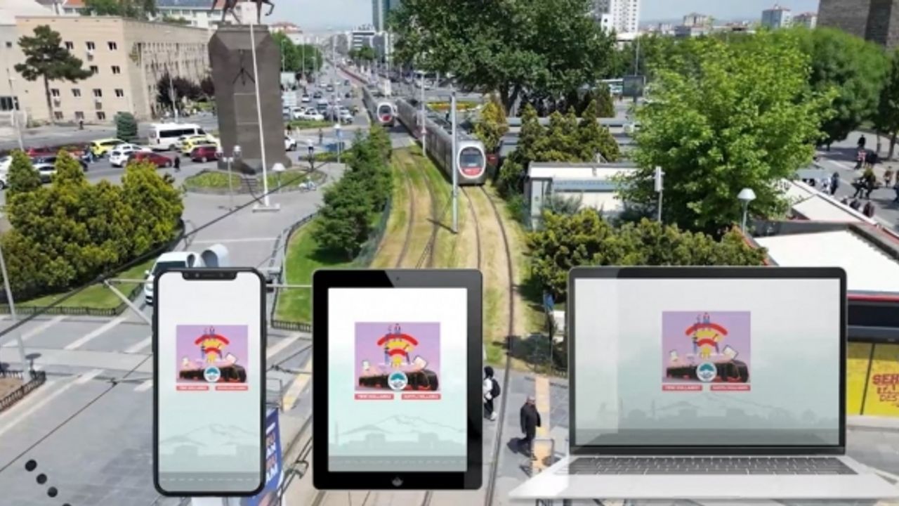 Büyükşehir’in tramvaylarda ücretsiz internet hizmeti 208 bin kez kullanıldı