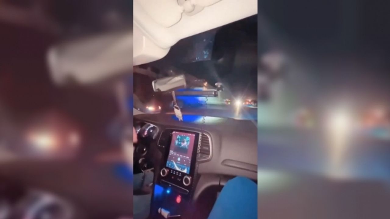 Çakar takarak polis gibi gezdi, hayali kısa sürdü