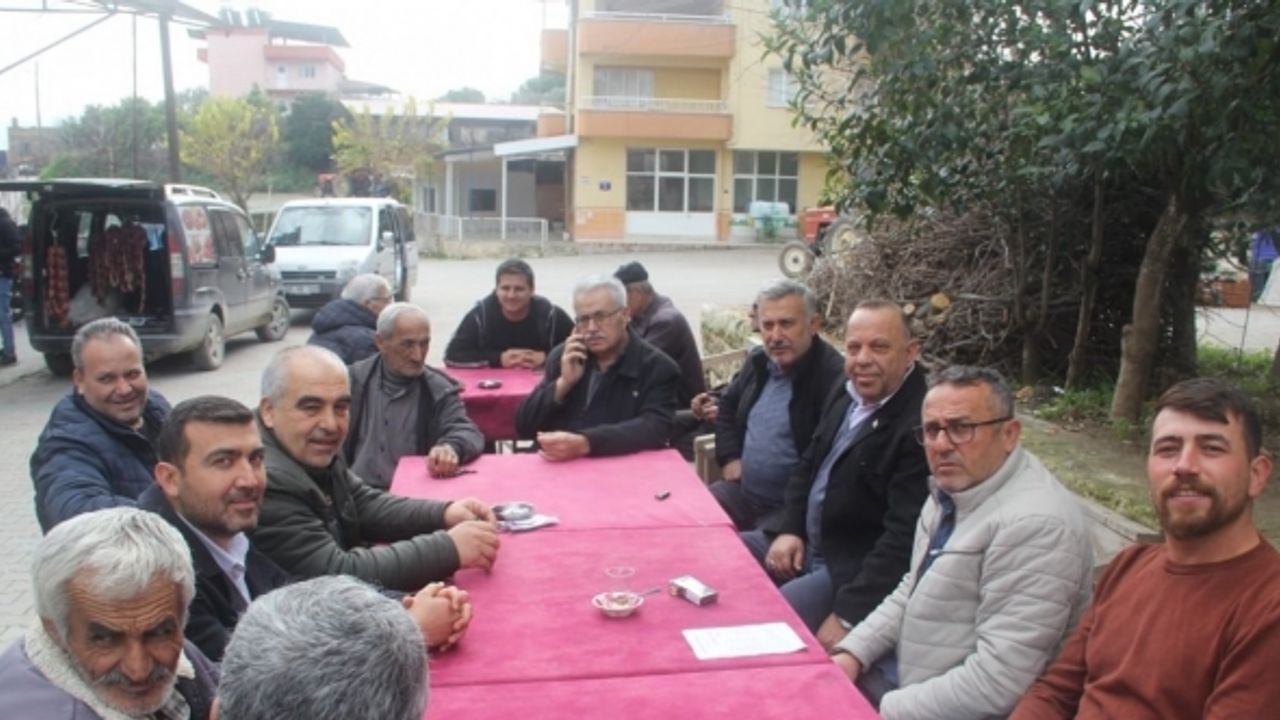 CHP Bozdoğan Belediye Başkan Adayı Özel Kavaklı Mahallesi’nde vatandaşlarla buluştu