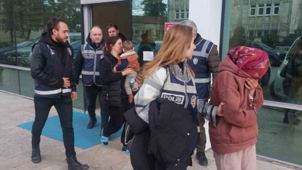 Çok sayıda suç kayıtları bulunan kadın hırsızlar tutuklandı