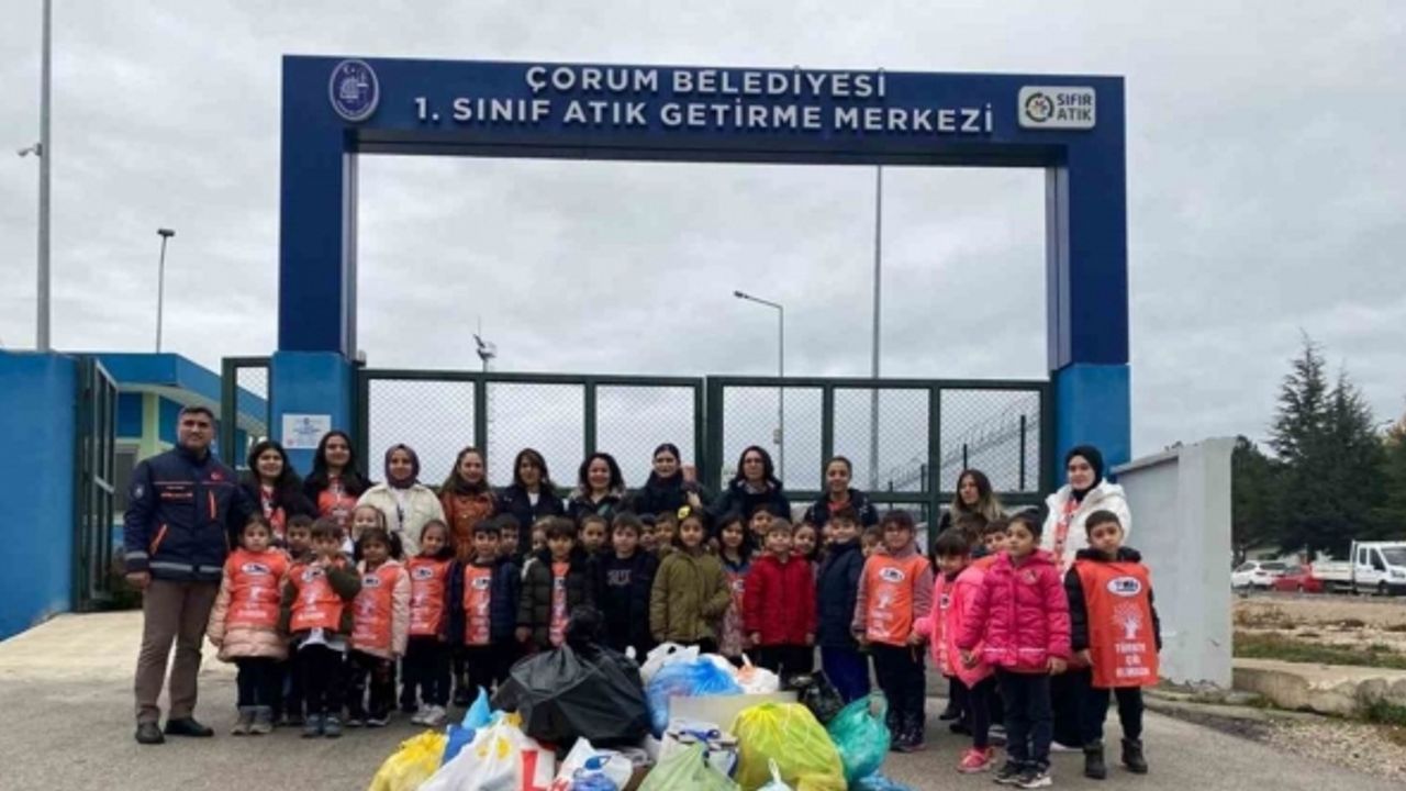 Çorum Belediyesi çevre konusunda yaptığı çalışmalarla Türkiye’ye örnek oluyor