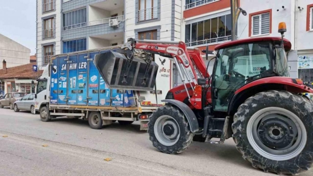 Çorum’da bir acayip trafik kazası