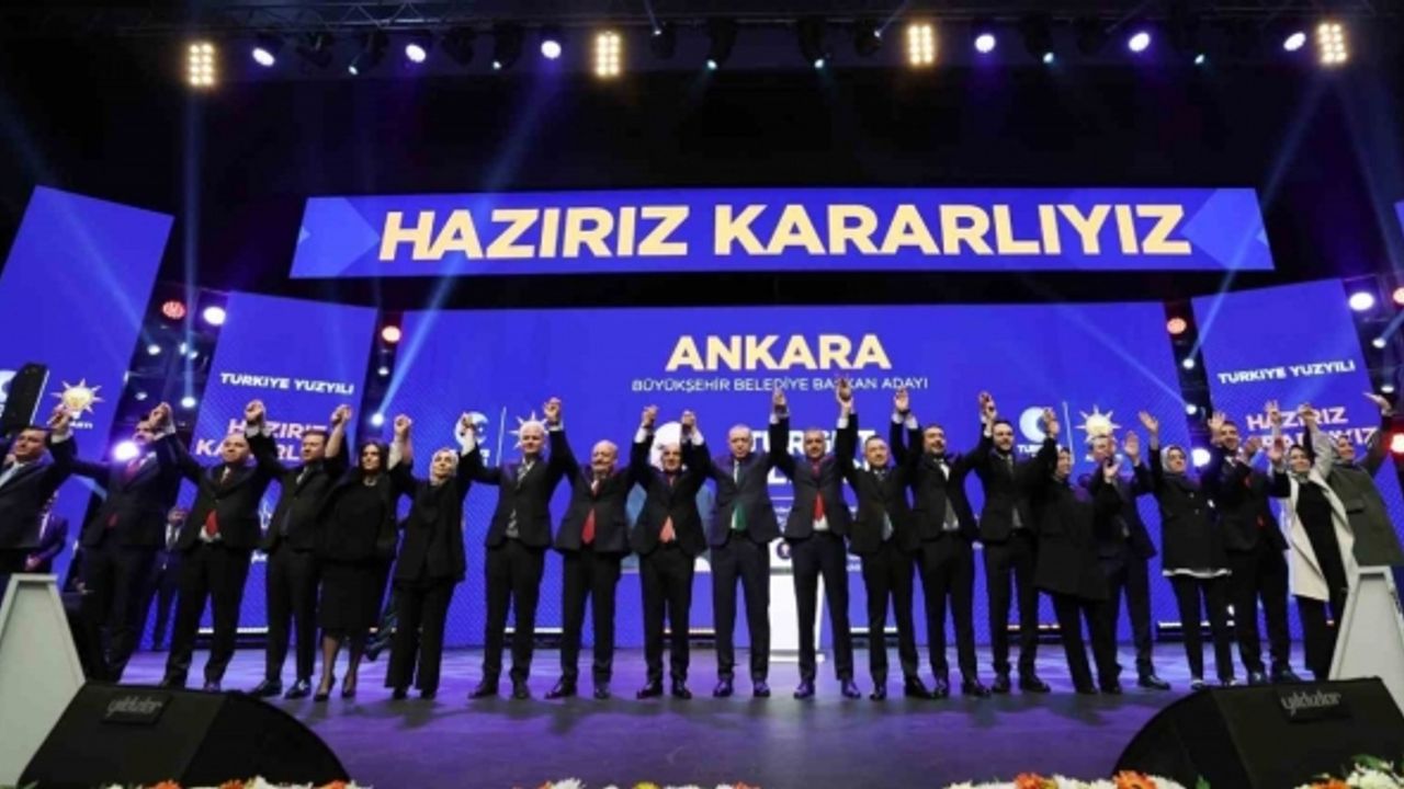 Cumhurbaşkanı Erdoğan açıkladı: "AK Parti Ankara Büyükşehir Belediye Başkan Adayı Turgut Altınok."