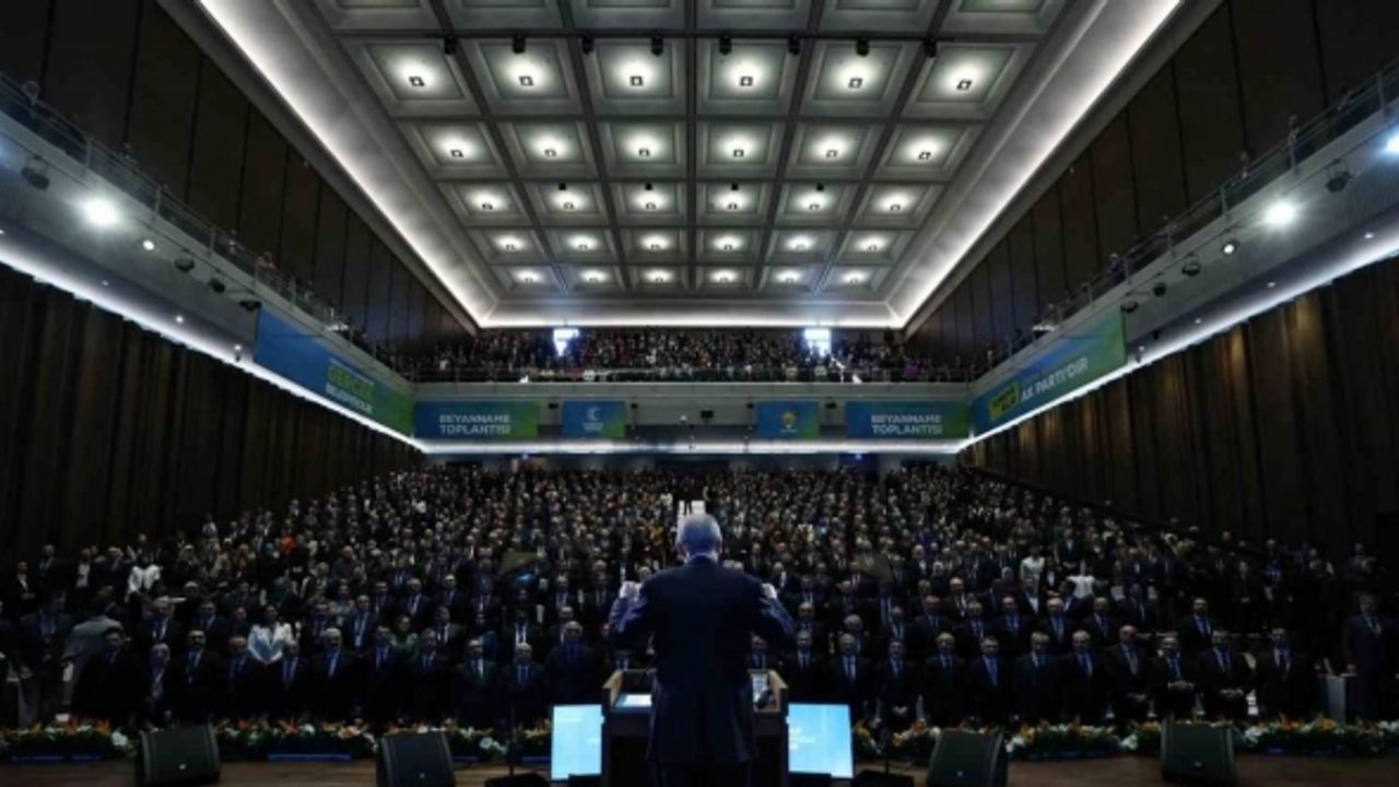 Cumhurbaşkanı Erdoğan, AK Parti’nin 31 Mart 2024 Mahalli İdareler Seçim Beyannamesini açıkladı (1)