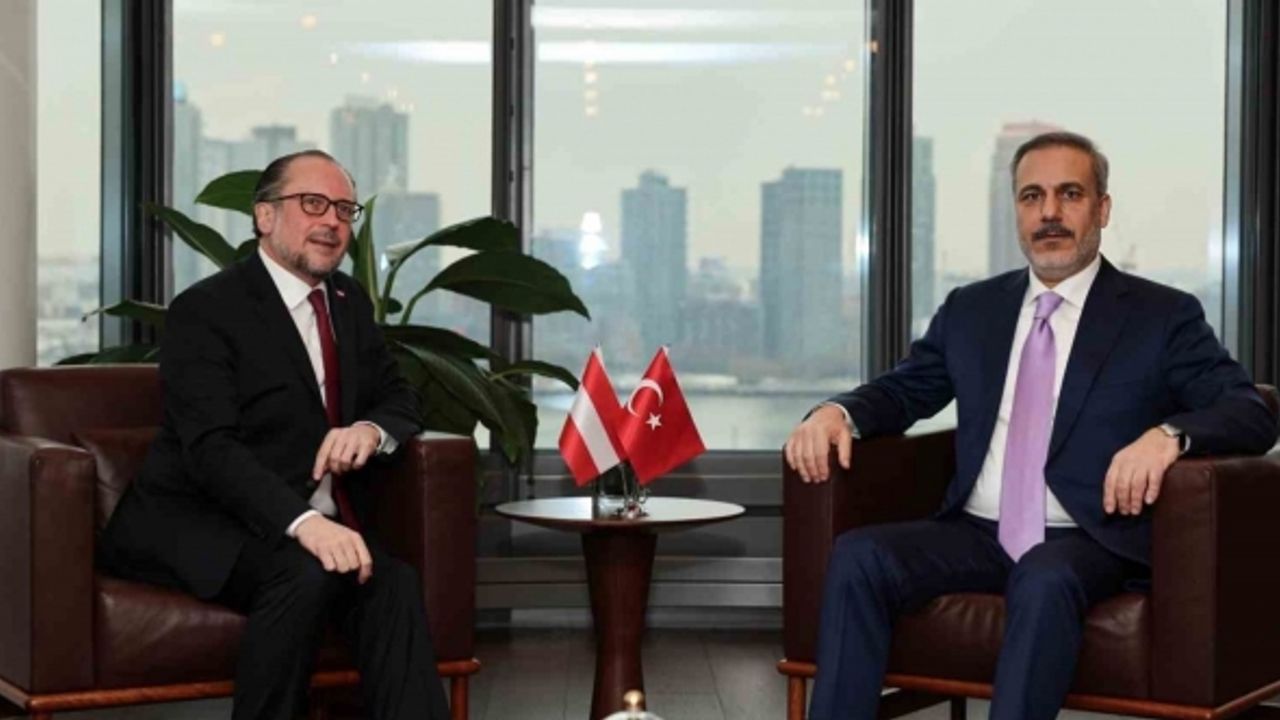 Dışişleri Bakanı Fidan, Avusturya Dışişleri Bakanı Schallenberg ile görüştü