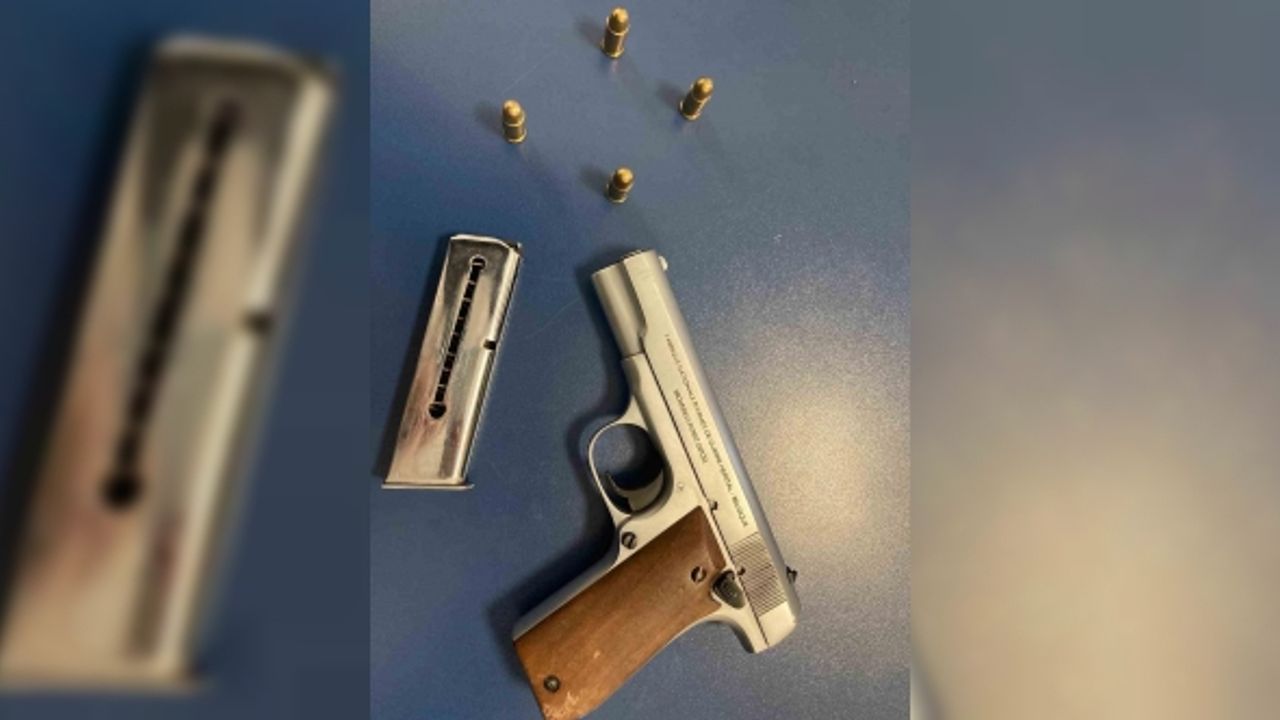 Duruşmaya gelen iki grup arasında çıkan tartışmada havaya ateş açan şüpheli yakalandı