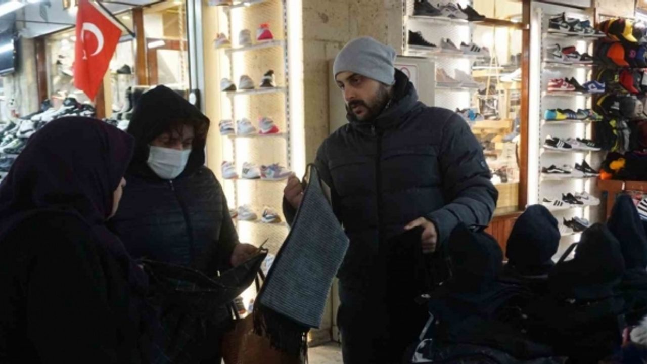 Edirne’de havalar soğudu, koruyucu malzemelere talep arttı
