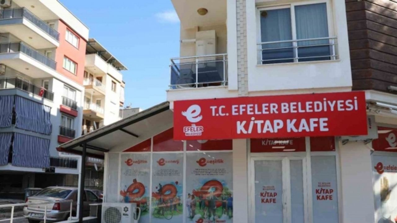 Efeler’de 15’inci kitap kafe açılış için gün sayıyor