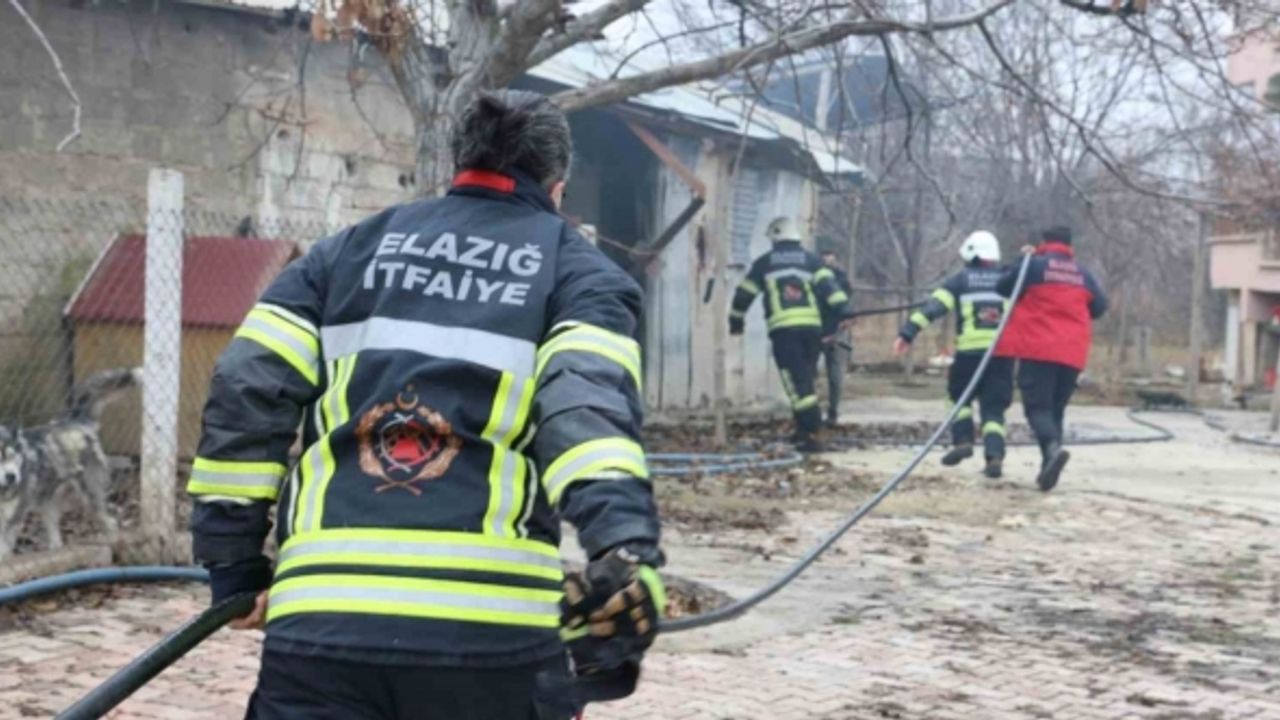 Elazığ itfaiyesi bir yılda 3 bin 181 olaya müdahale etti