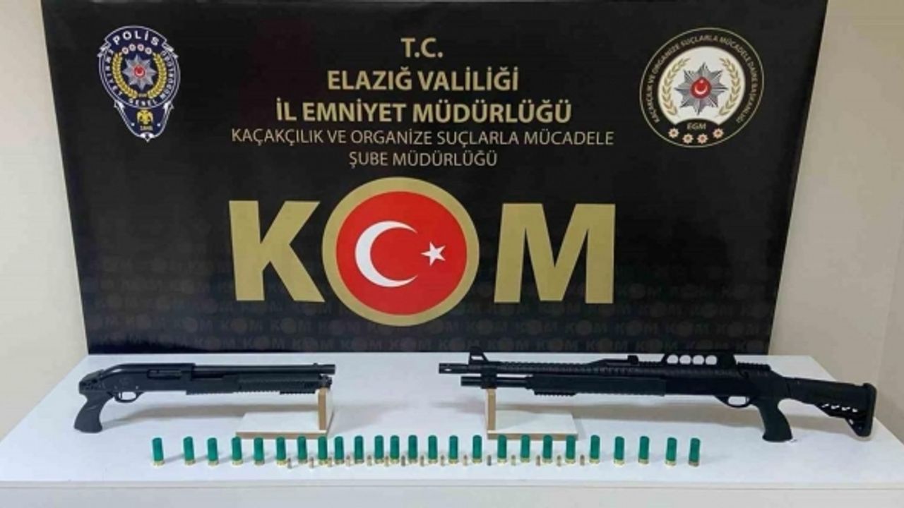 Elazığ’da 53 yıl kesinleşmiş hapis cezası bulunan 5 zanlı tutuklandı