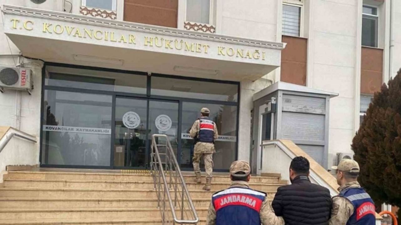 Elazığ’da hakkında 5 yıl kesinleşmiş hapis cezası bulunan zanlı yakalandı