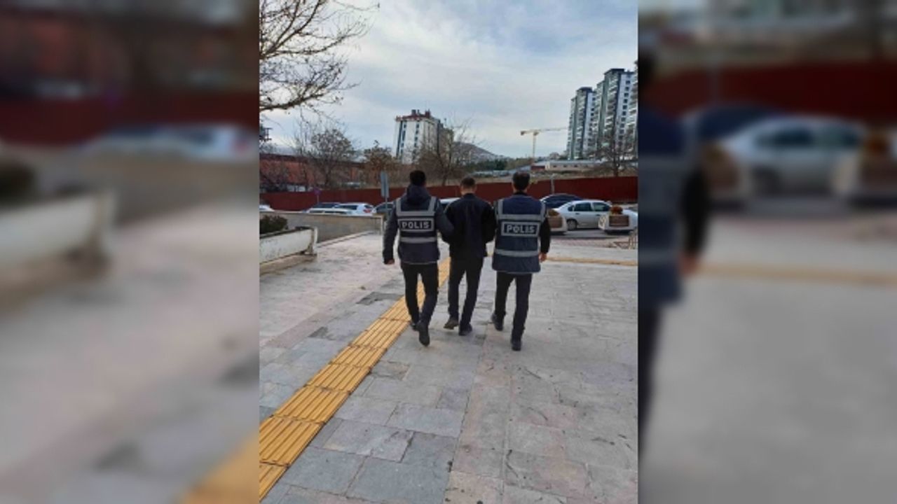 Elazığ’da haklarında kesinleşmiş hapis cezası bulunan 6 zanlı yakalandı