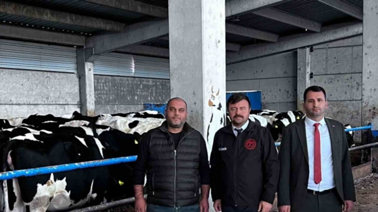 Eskişehir Damızlık Sığır Yetiştiriciler Birliği’ne ’Hastalıktan Ari İşletme Sertifikası’