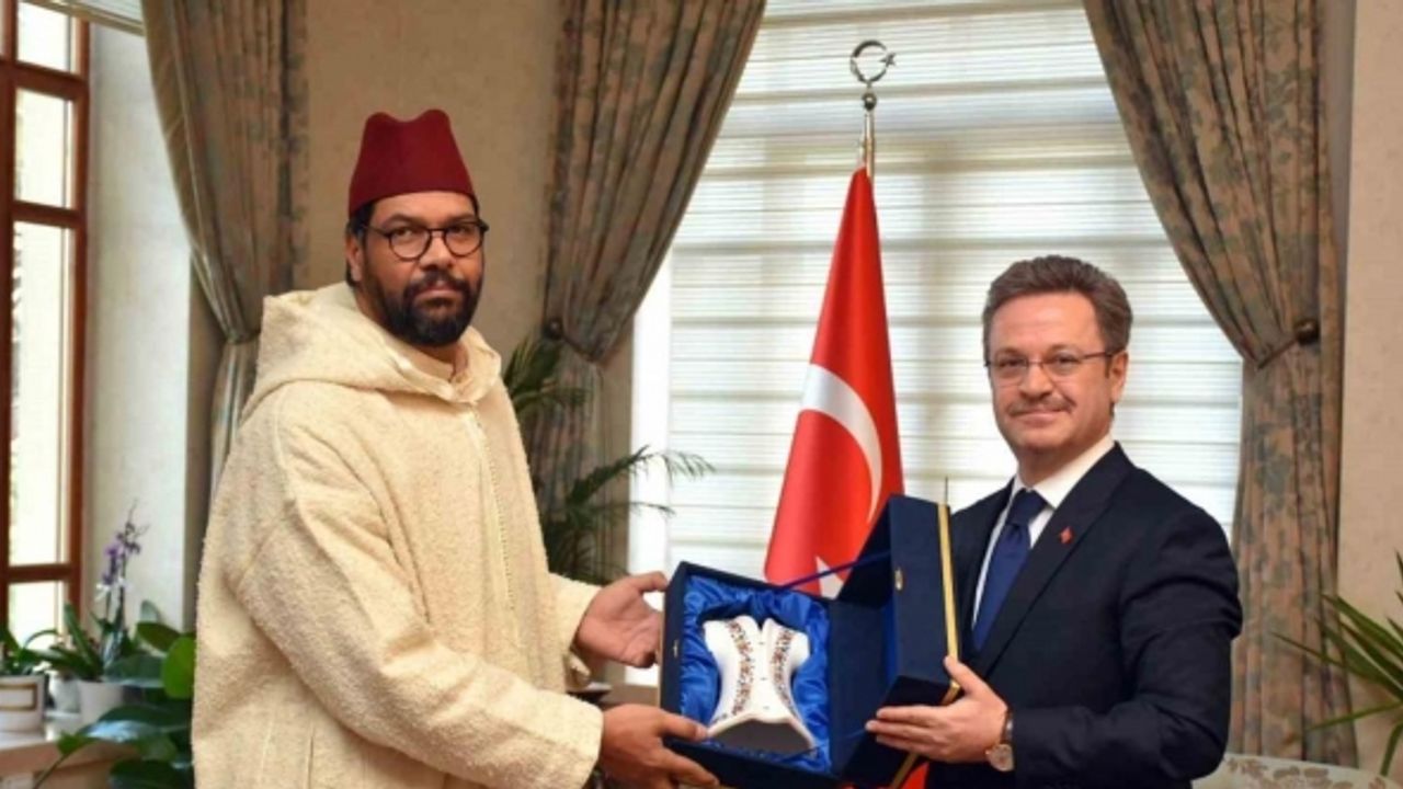 Fas İstanbul Başkonsolosu Mehdi Erramı, Vali Ünlü’yü ziyaret etti