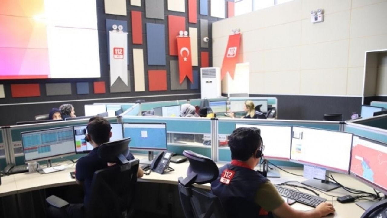 Gaziantep’te 112’ye 2023 yılında 3 milyon asılsız ve gereksiz çağrı geldi