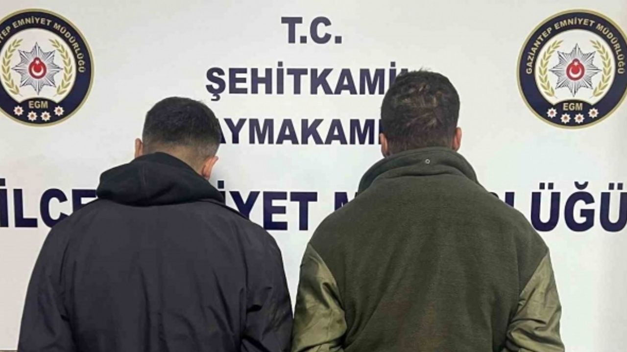 Gaziantep’te 12 hırsızlık olayının faili 2 kişi yakalandı