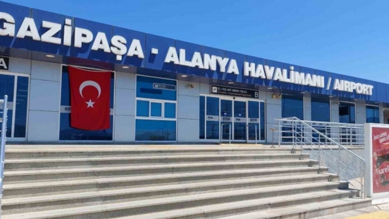 Gazipaşa-Alanya Havalimanı’nı 2023’te 849 bin 155 yolcu kullandı