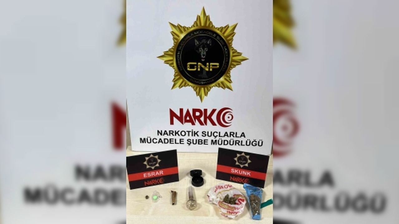 Gümüşhane’de iki ayrı operasyonda çok sayıda uyuşturucu madde ele geçirildi