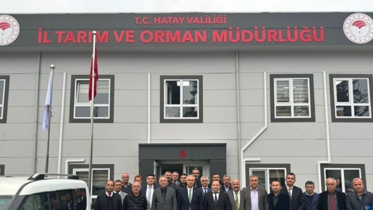 Hatay İl Tarım ve Orman Müdürlüğünde koordinasyon toplantısı gerçekleştirildi