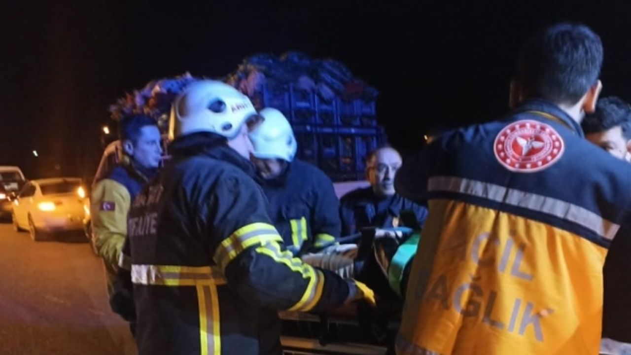 Hatay’da kontrolden çıkan araç bahçeye uçtu: 6 yaralı