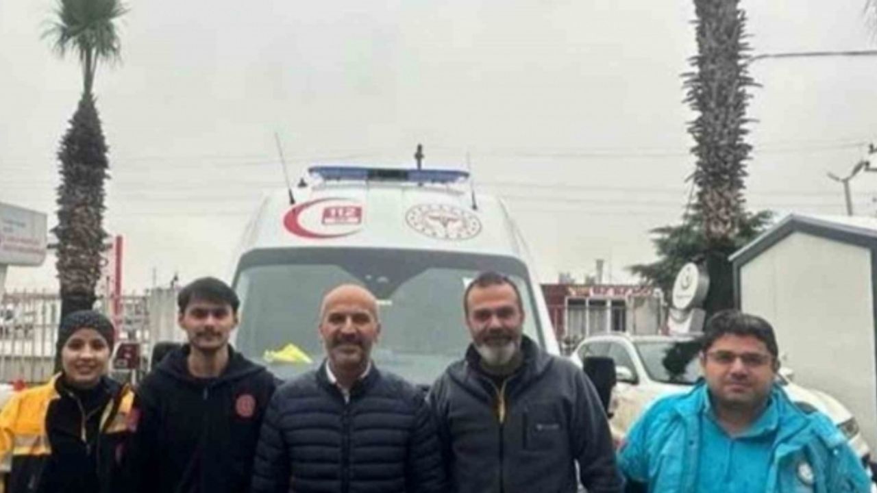 Hatay’da modern cihazlarla donatılan 2 ambulans hizmete başladı